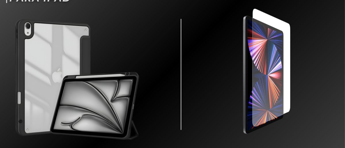 Funda libro y vidrio templado CLYX para iPad